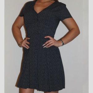 Abercrombie and Fitch polka dot short sleeve dress